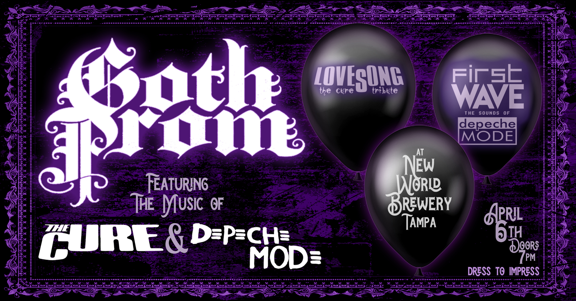 New World Music Hall - Tampa, FL {GOTH PROM} SOLD OUT!